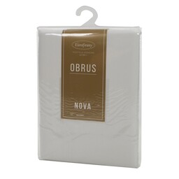 Eurofirany Obrus bieżnik 40x180 Lucy biały z delikatną