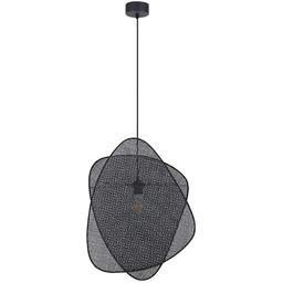 Lampa Wiszące MARKET SET, Screen, ściemnialny, czarny, salon,