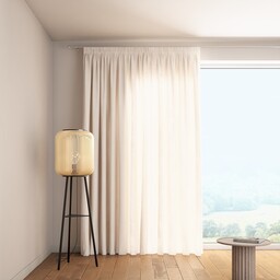 Zasłona na taśmie marszczącej 130 x 245 cm