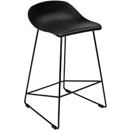 King Home Krzesło barowe ROLF PC-148A czarne 66