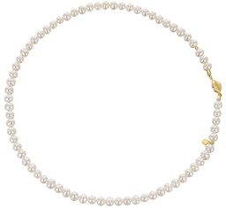 ADA KISS Naszyjnik małe perły białe naturalne choker