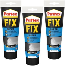 3x Klej montażowy Pattex Fix Super 250g
