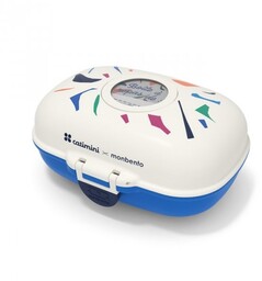 Monbento MB-Lunchbox dziecięcy Gram,Catimini Blue Terrazzo