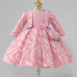 Sukienka Żakiet Torebka zestaw rozkloszowana na wesele komunie