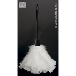 Widmann WDM4713F miotełka do kurzu z piórami, czarno-biała