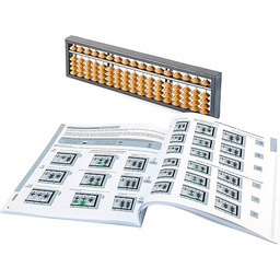 Miniland Miniland95084 Soroban Guide japońskie liczydło wielobarwne