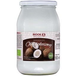 Olej kokosowy BIO tłoczony na zimno 900 ml
