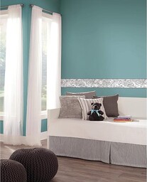 RoomMates RMK11504BD Woodland szkicownik bordiura tapet do oklejania