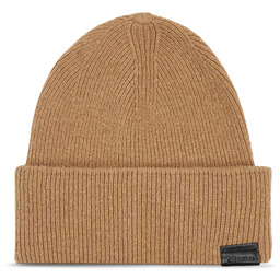 Czapka Calvin Klein Leather Patch Docker Beanie K50K510978