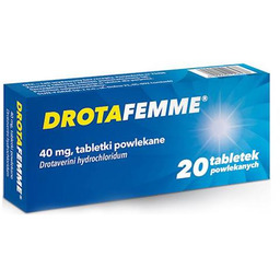 DROTAFEMME 40mg, 20 tabletek powlekanych