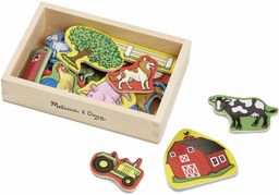 Melissa & Doug  drewniane magnesy o tematyce