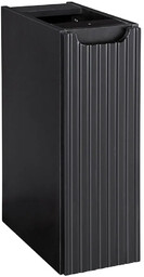 Elior Czarna wąska szafka wisząca do łazienki T4-H41