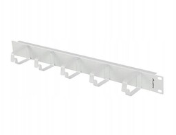 Lanberg Organizer Kabli 19'' 1U z 5 metalowymi