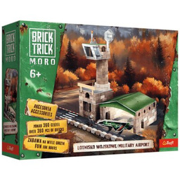 TREFL Klocki konstrukcyjne Brick Trick Lotnisko wojskowe 62050