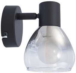 Lindby - Pendura Lampa Ścienna Ø9 Czarny