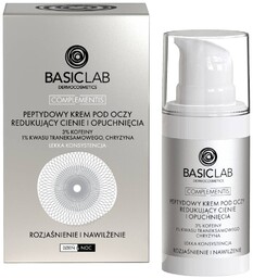 BasicLab Peptydowy Krem pod Oczy Redukujący Cienie