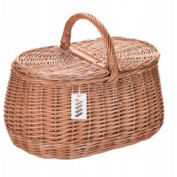 Kosz piknikowy z wikliny koszyk na piknik wiklinowy