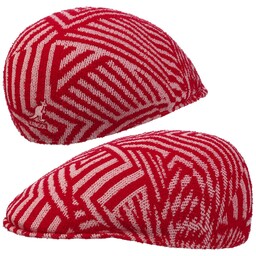 Kaszkiet Virtual Grid 507 by Kangol, czerwony, cm