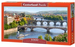 Castorland, puzzle, Vltava Bridges in Prague, 4000 el.
