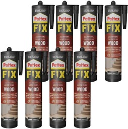 Klej montażowy PATTEX Fix Drewno, 8 szt. -