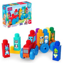 MEGA BLOKS Klocki plastikowe Fisher Price Traktor ze