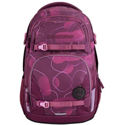 COOCAZOO Plecak 2.0 PORTER Berry Bubbles Czerwony