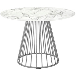 King Home Stół GLAM MARBLE KH1204100129.CHROM druciany chrom