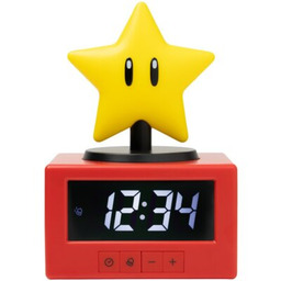 PALADONE Zabawka budzik z lampką nocną Super Mario