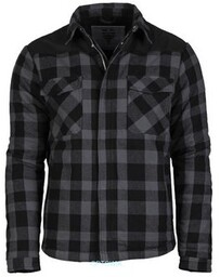 Mil-Tec Kurtka Drwala Lumber Jacket Czarny/Szary - 3XL