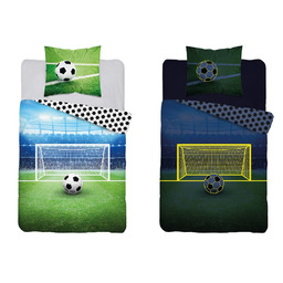 Detexpol Pościel świecąca w ciemności 140x200 piłka nożna