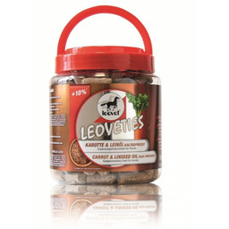 Leovet Cukierki LEOVETIES CARROT & LINSEED OIL 1100G