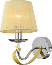 Candellux DIVA 21-55040 kinkiet lampa ścienna chrom abażur