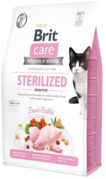 BRIT - CARE Cat Sterilized Karma sucha królik