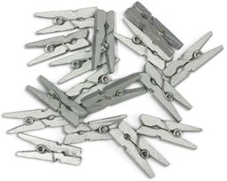 KLAMERKI MINI SREBRNY