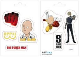 Naklejki One Punch Man - Saitama and Icons