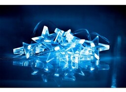 Solight Lampki świąteczne Gwiazdy 10 LED, niebieska, 1,5