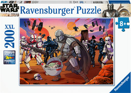 Ravensburger, puzzle, dla dzieci, XXL, Mandalorian, 200 el.