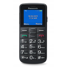 Panasonic KX-TU110 Telefon Dla Seniora Sos czarny