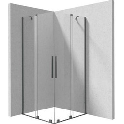 DEANTE Kabina prysznicowa kwadratowa PRIZMA 90x90 cm titanium