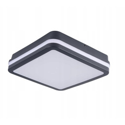 Plafoniera Led Beno 12-18W Cct-l-seg 1100-1770lm 3000-4000K grafit