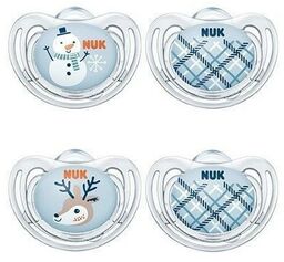 Nuk Smoczek silikonowy anatomiczny Freestyle Snow 6-18m