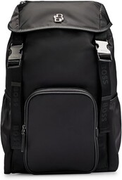BOSS BB_Backpack, czarny (Black1), Einheitsgröße, Nowoczesny