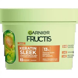 Maska przeciw puszeniu się włosów Garnier Fructis Sleek