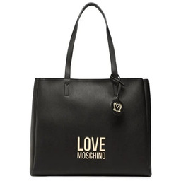 Torebka shopper - LOVE MOSCHINO JC4100PP1GLI0000 CZARNA