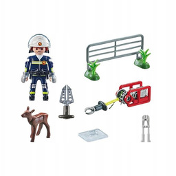 Playmobil 71467 Straż Pożarna Ratowanie Zwierząt