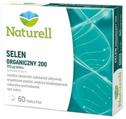 Naturell Selen Organiczny 200 x60 tabletek