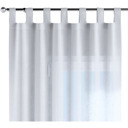 Zasłona na szelkach 1 szt., prześwitująca biała, Romantica