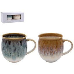 Lesser & Pavey Ceramiczne kubki reaktywna glazura zestaw