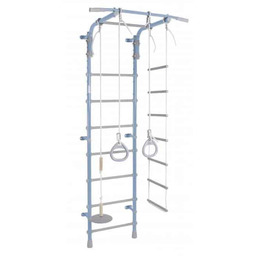 MAŁPISZON drabinka gimnastyczna Gamma Pastel 2 błękitny