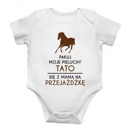 Pakuj moje pieluchy tato - konie - body